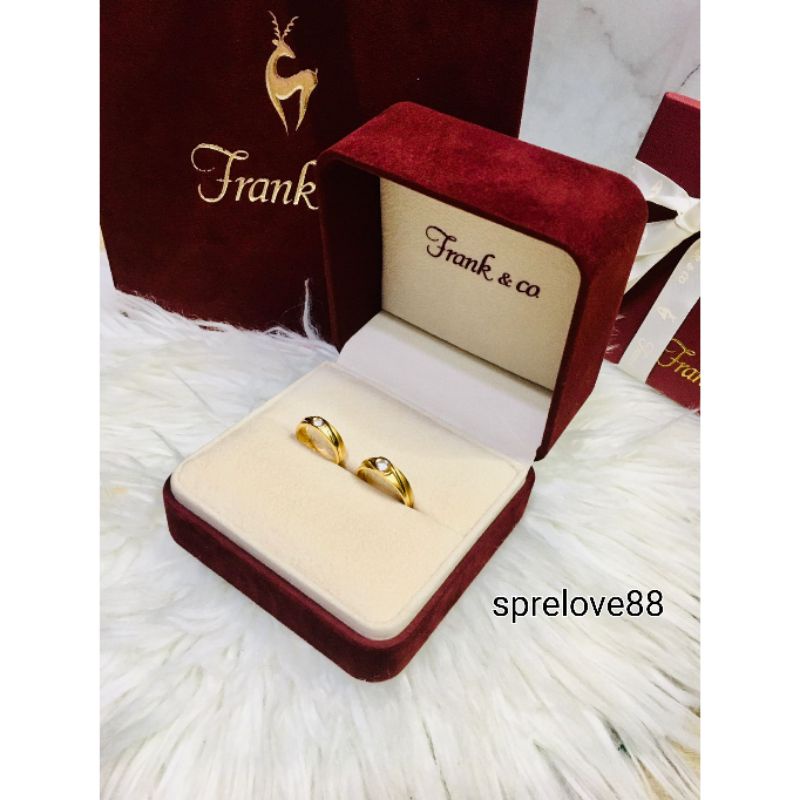 salee WEDDING RING box frank n co besar TERBARU authntic (NEW) READY STOCK