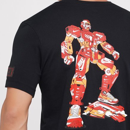 Nike MECH Air Figure Graphic Black Hitam DJ1398-010 TShirt Tee Kaos Original Robot Gundam Nike