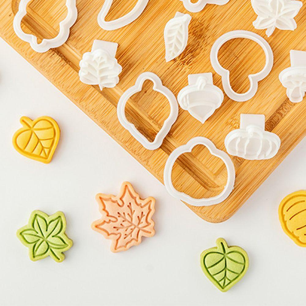 Top Biscuit Mould Cetakan Buah Palem Labu Alat Baking Cetakan Embos