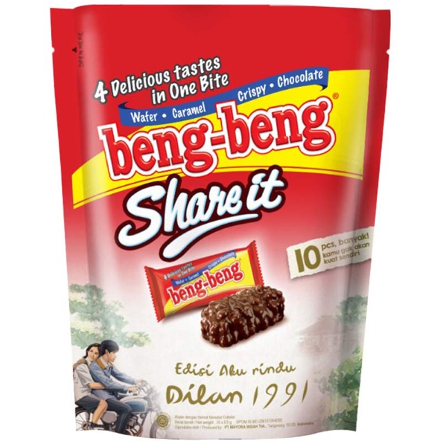 

BENG BENG WAFER CHOCOLATE SHARE IT ISI 10