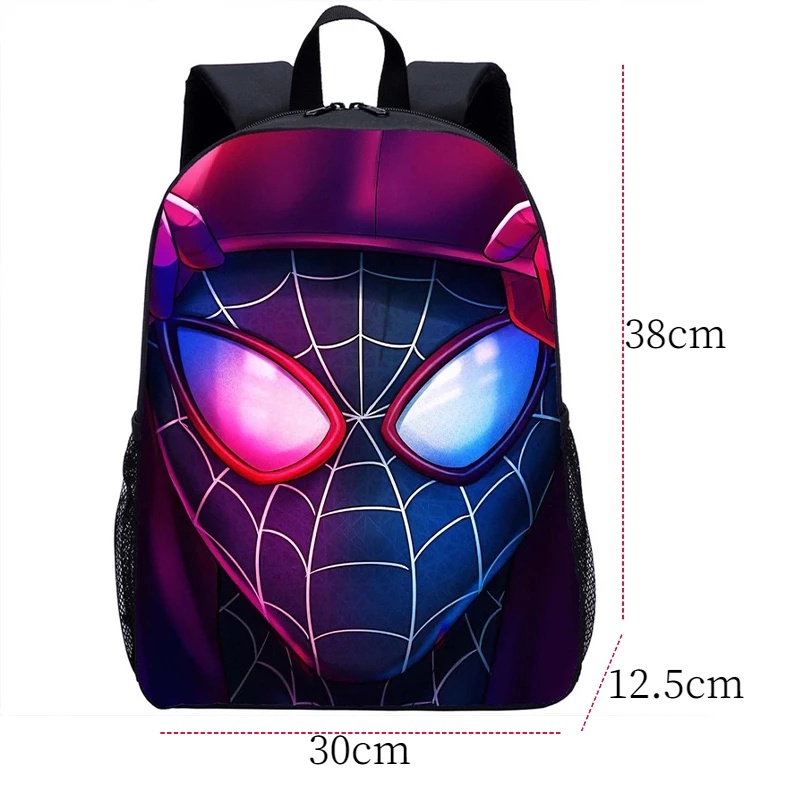 Ransel Sekolah Anak Marvel Spiderman Captain America-Tas Sekolah AnakLaki-Laki TK/SD/SMP/SMA EMOEMO