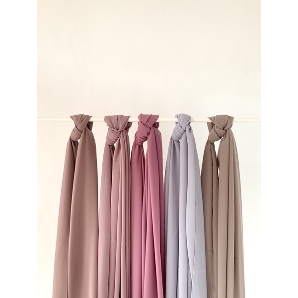 by Choco - Babydoll Shawl - Pashmina Ceruty Premium - Pasmina Panjang