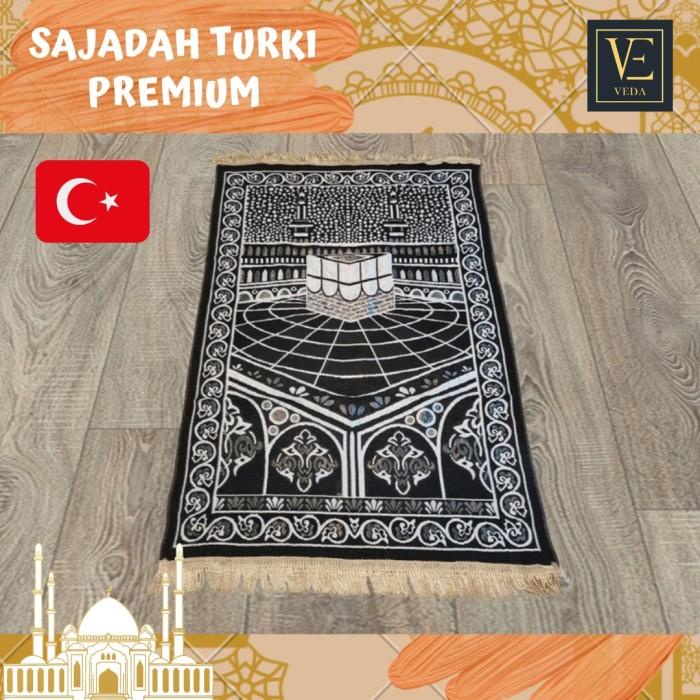 Sajadah Travel Turki Tebal Ukuran besar Premium - Sajadah Traveling