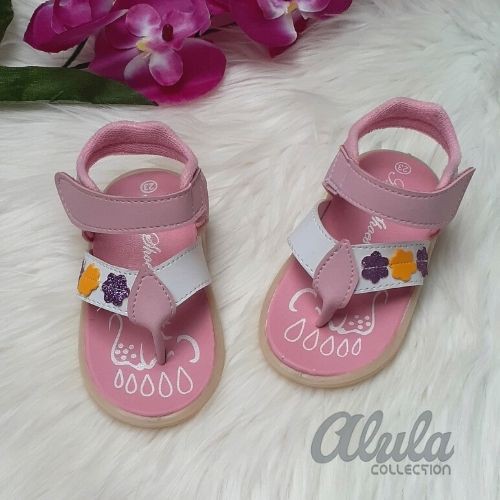 Sandal anak perempuan casual 1 s/d 3 tahun balita termurah size 22-25