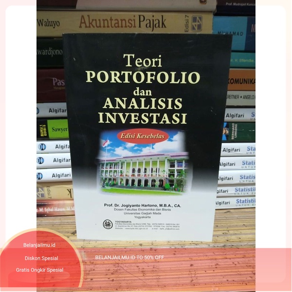 Teori Portofolio dan Analisis Investasi By Prof. Dr. Jogiyanto Hartono