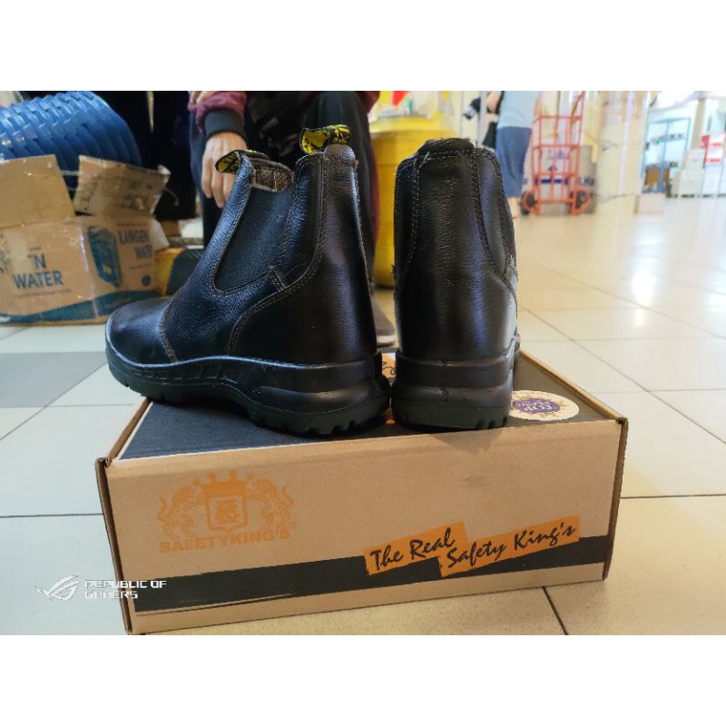 Sepatu Safety KINGS KWD 706X Original Kulit Asli / Sepatu Kerja Pria Proyek Safety KING 706 X Ori