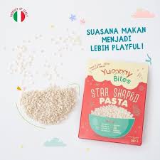 Yummy Bites Star Shaped Pasta 250g