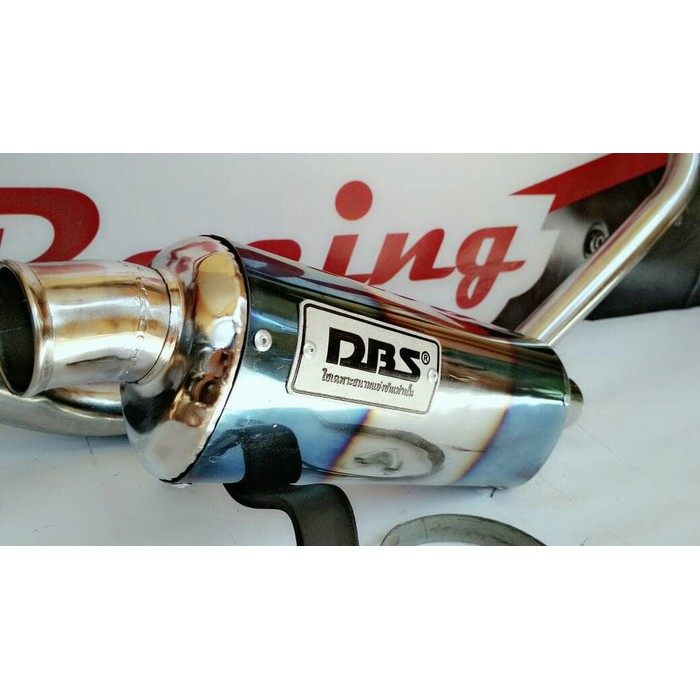knalpot suzuki shogun dan shogun sp DBS