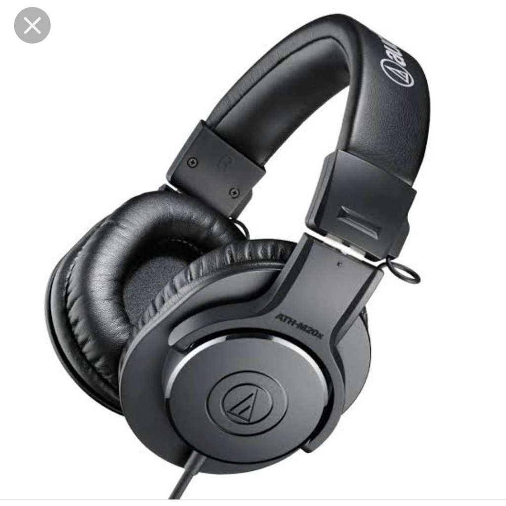 Audio-Technica ATH-M20X M20 X Professional Monitoring Headphones