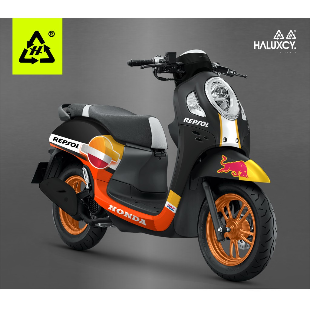 DECAL SCOOPY REPSOL / DECAL SCOOPY FULL BODY / DECAL SCOOPY CUSTOM