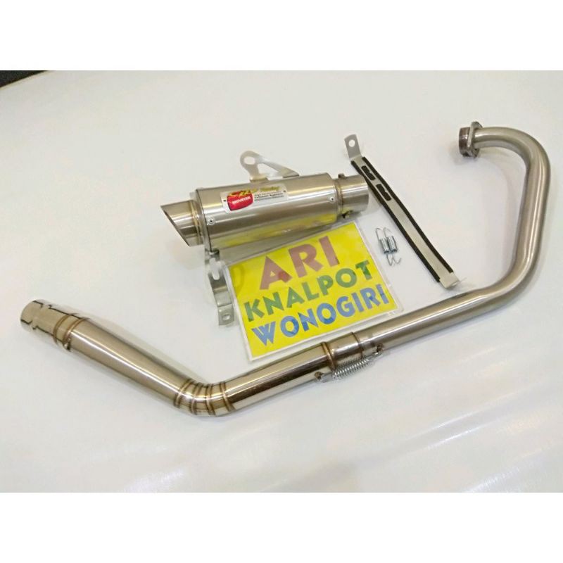 knalpot racing cld monster buat motor satria fu leher road race