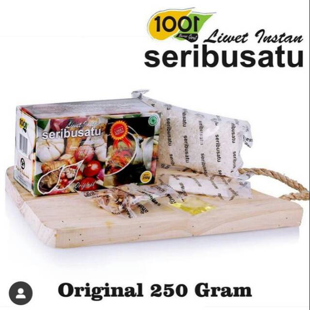 

LIWET INSTAN 1001 250gr / NASI UDUK WARNA 1001