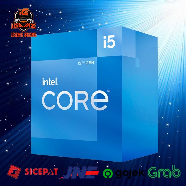 Intel Core i5 12400F 2.5 GHz 6 Core 12 Threads Alder Lake - LGA1700 NAMPOLL