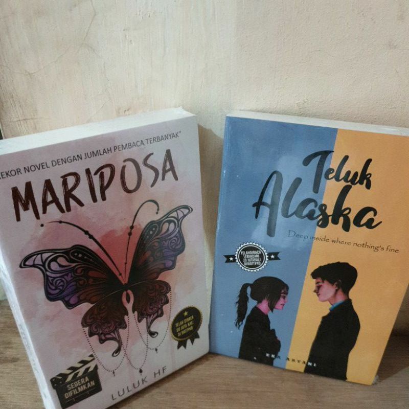PAKET 2 NOVEL MARIPOSA DAN TELUK ALASKA KERTAS BOOKPAPER-1