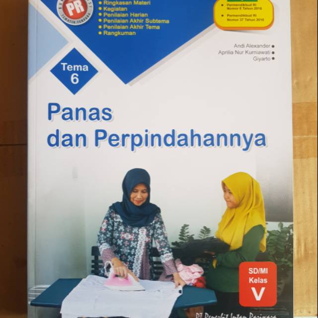 Buku PR Tematik Kelas 5 Tema 6 Revisi Intan Pariwara