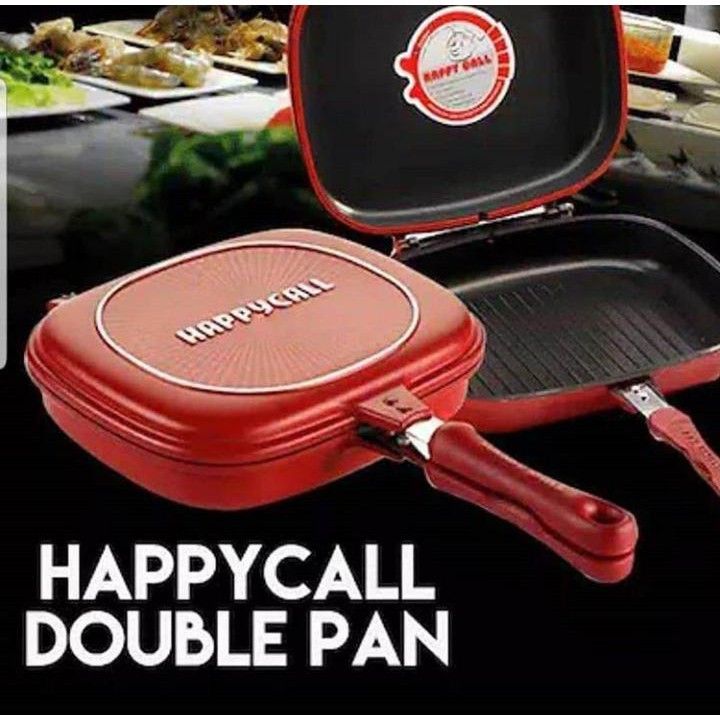 Happy Call Multi Pan Jumbo/Happy Call Double Pan Jumbo 32 cm Original Multi Purpose Pan Grill