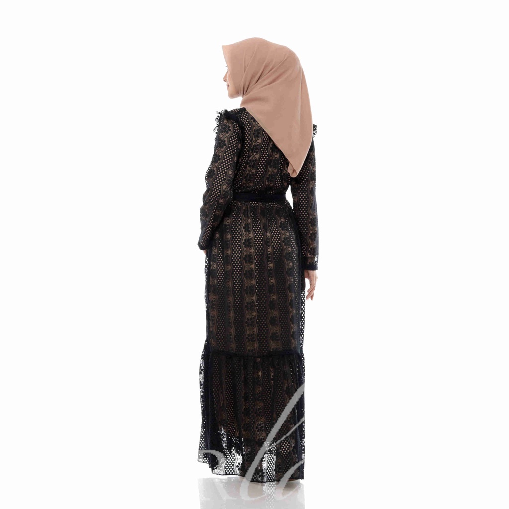 NOORLA - GAMIS NADIRA / DRESS BRUKAT PREMIUM / TUNIC HIJAB