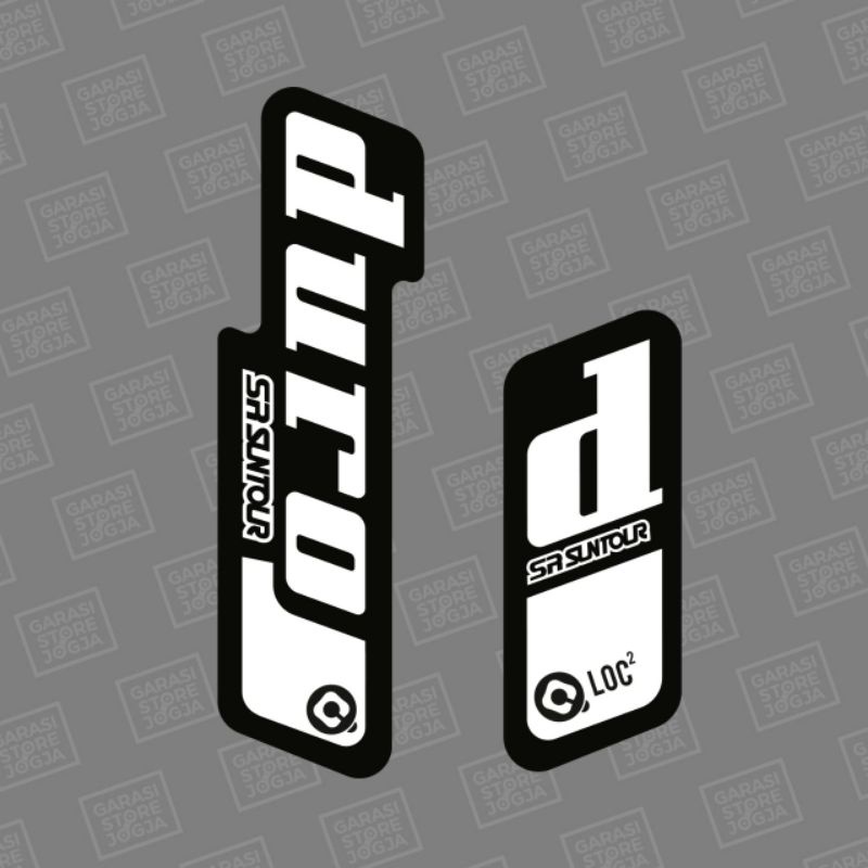 Decal Fork SR Suntour Duro Dj 20QLC