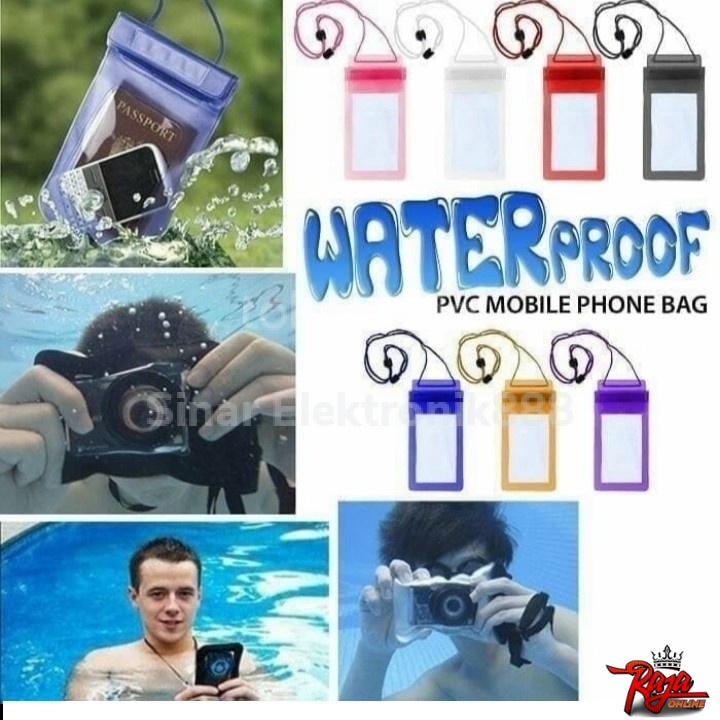 Waterproof HP/ Sarung Pelindung HP Anti Air