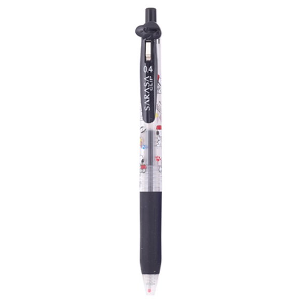 

Sarasa Clip 0.4mm Black With Snoopy Mascot