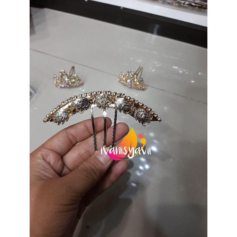 Set Centung + Sisir Manten Solo Putri, ModeL Daun