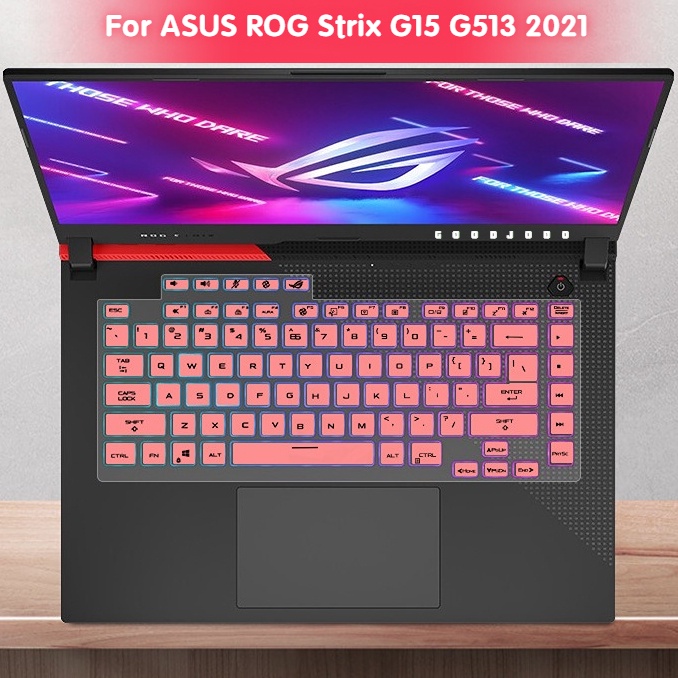 Cover Pelindung keyboard 15.6 &quot;Bahan Silikon Untuk ASUS ROG Strix G15 G513 2021 G513QM G513QR G513QE G513QY G G513QY 15.6&quot;