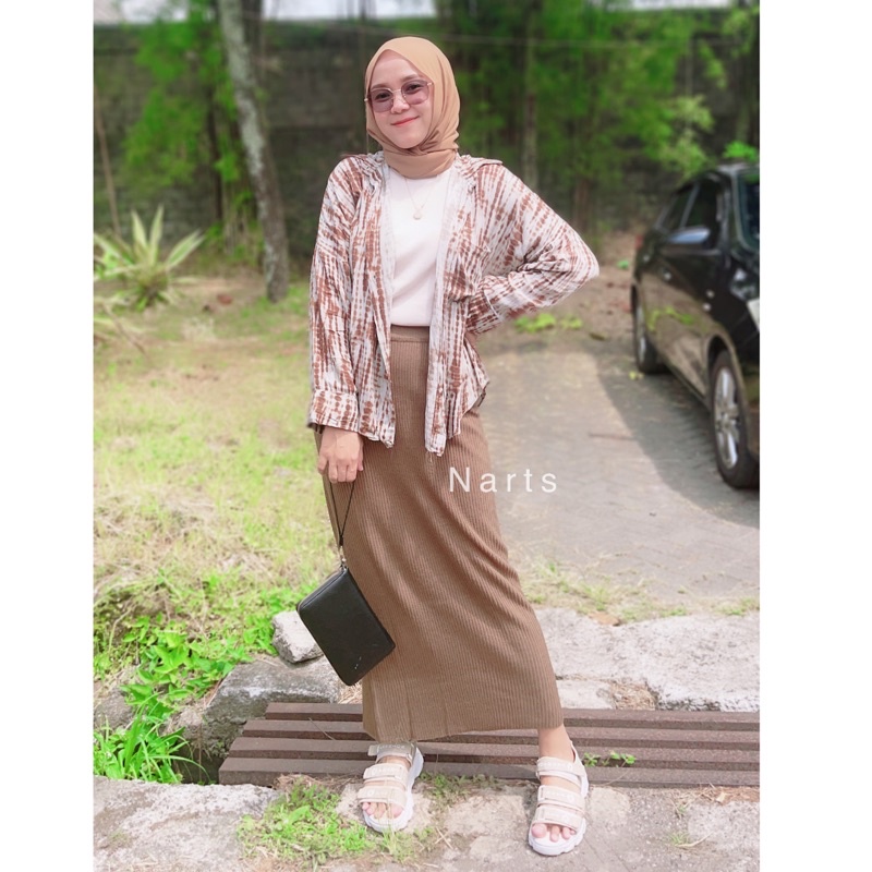 Rok Span Rajut PREMIUM Tebal/ Rok Rajut ALLSIZE / Rok Fashion Wanita