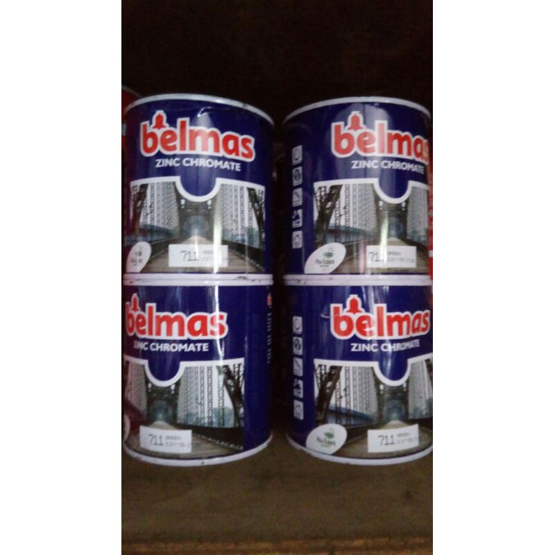 Jual Cat Zinc Chromate Belmas 1kg hijau Indonesia