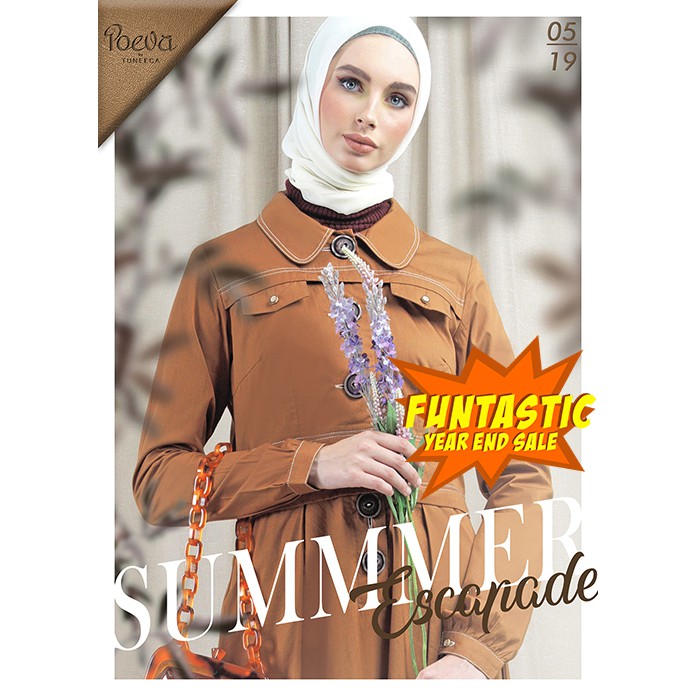 FLASHSALE GAMIS TUNEECA POEVA SUMMER ESCAPE PV-05190