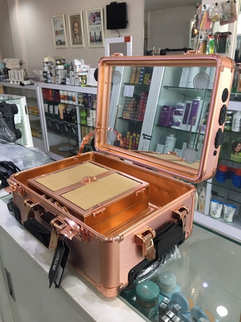 Masami Shouko Beauty Case Rose Gold Satin S Case With Flat Bulb Stereo