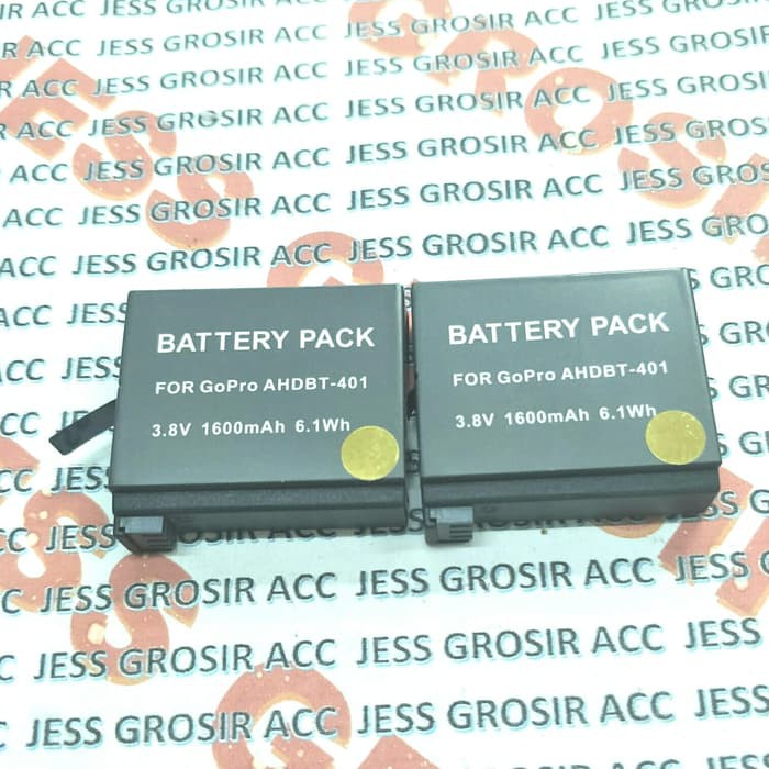 Baterai Battery Original GoPro Replacement GO PRO HD Hero 4 AHDBT-401