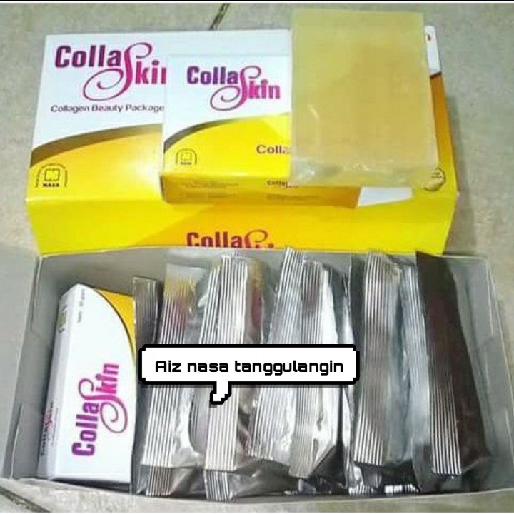 COLLASKIN-COLLAGEN soap &amp; drink / produk nasa /produk ori