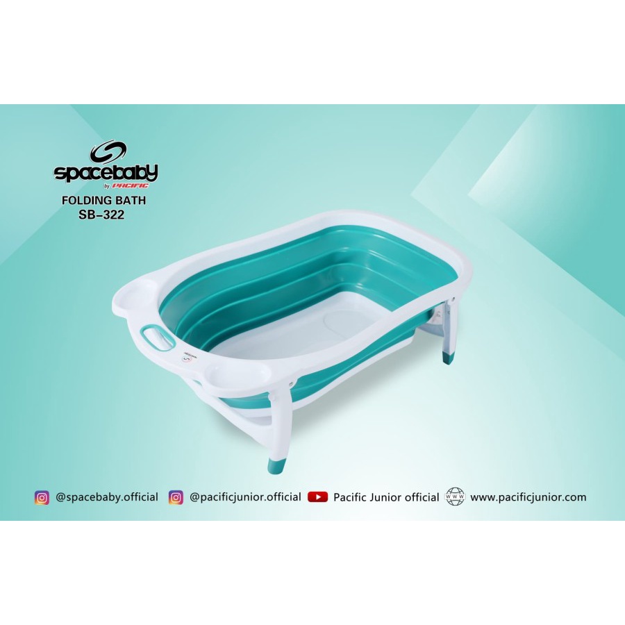 Baby Bather Space Baby SB 115 SB 322 Tempat Mandi Anak Bayi Folding Baby Bath Bak Mandi Lipat Anak Bayi Spacebaby SB115 SB322