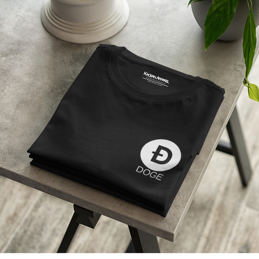 T-shirt Kaos Crypto "Doge Coin" - Kaos Cryptocurrency/Kaos Crypto/Kaos Crypto/Kaos Doge Coin