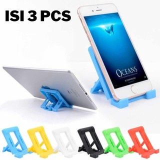 ( ISI 3 PCS ) Holder Hp Murah Tablet Stand Mini F1 Kualitas Premium Murah Harga Grosir