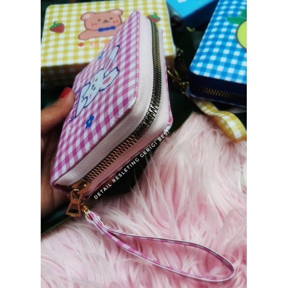 MINI WALLET PRINTING LUCU/DOMPET WANITA MINI ALA KOREAN  MODE