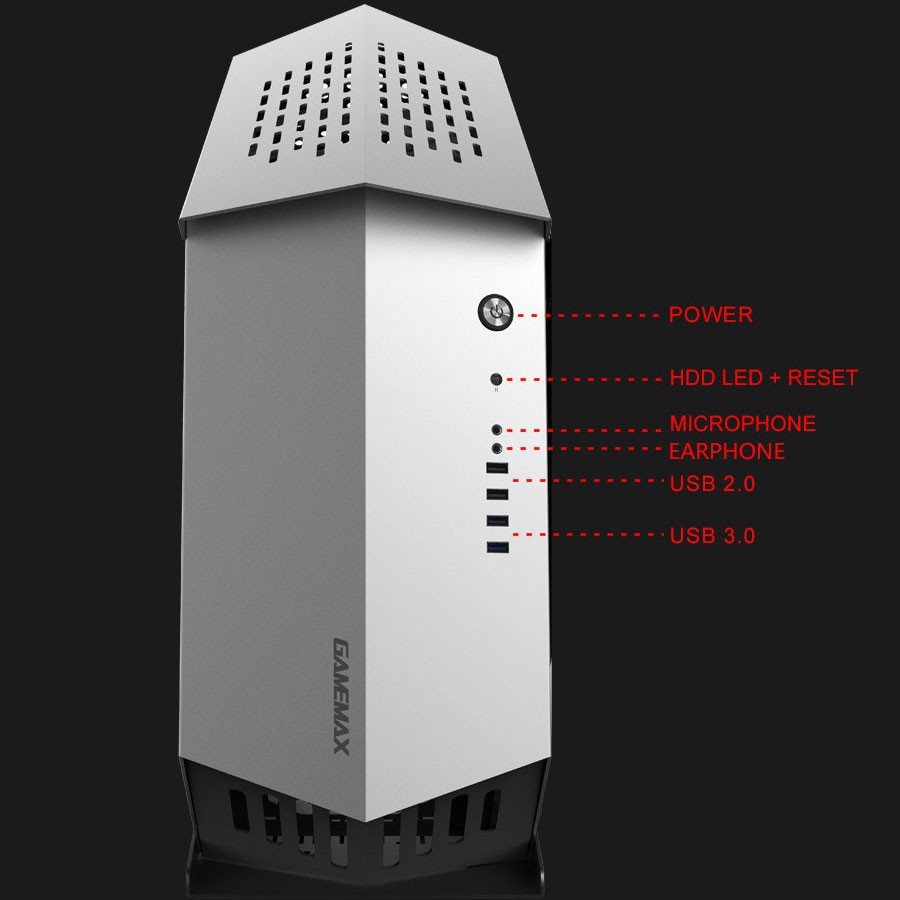 Gamemax AUTOBOT Gaming PC Case