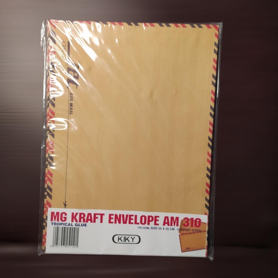 

Gramedia Medan - KIKY AMPLOP COKLAT LEM AM 310 125