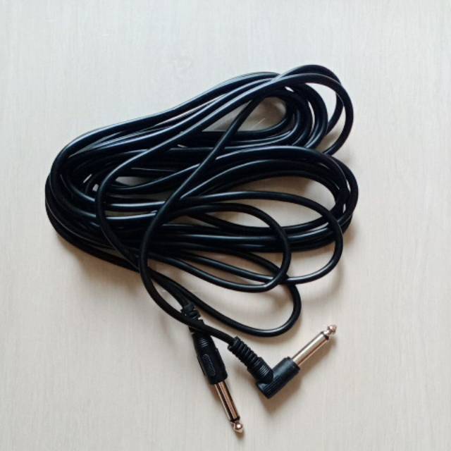 Kabel gitar dan bas, kabel jack 5 meter murmer