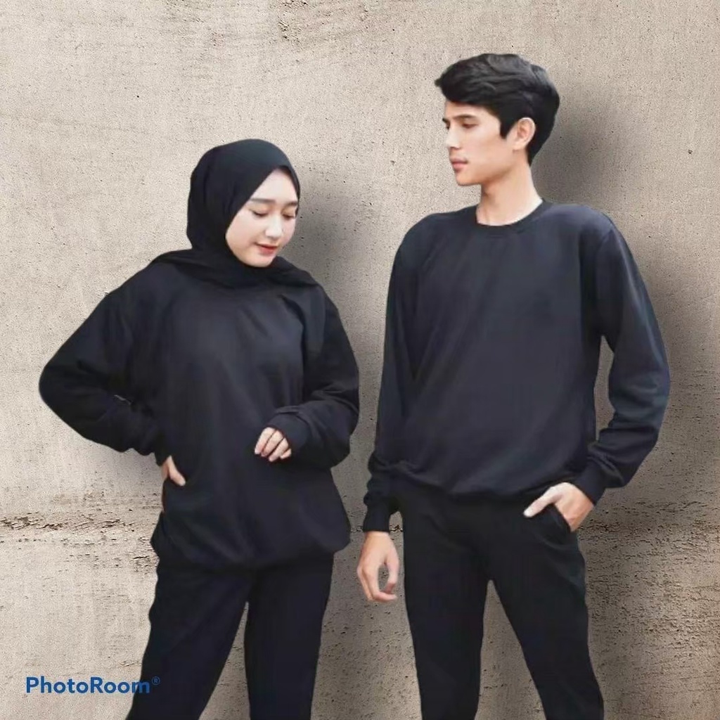 Crewneck Polos Pria dan wanita - Crewneck Polos - Sweater Polos Pria wanita