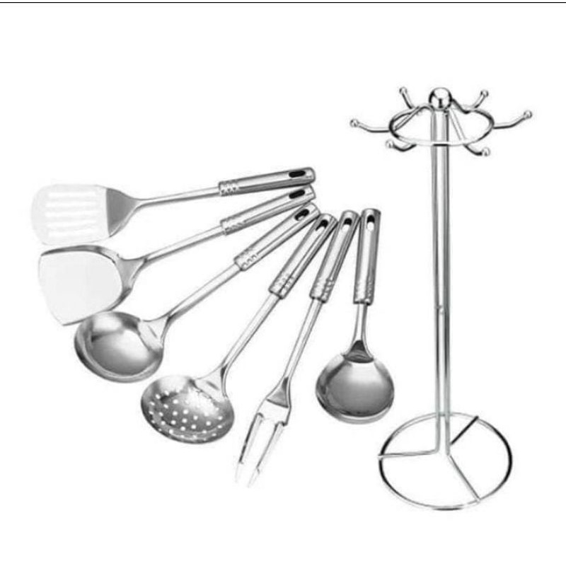 SPATULA GANTUNG / SPATULA (6) SET / SPATULA STAINLESS