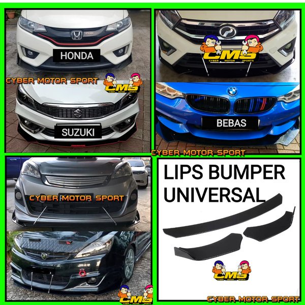 Lips bumper depan mazda 2 . bodykit mazda2. front lips bumper mazda 2