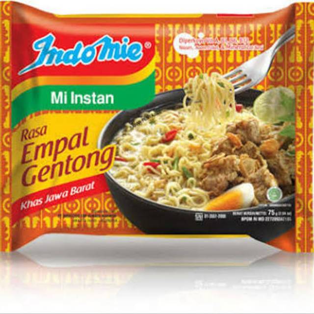 

Indomie rasa Empal Gentong