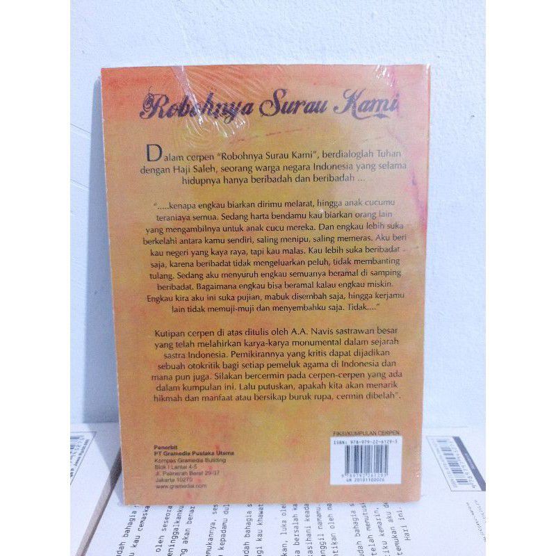 Novel Robohnya Surau Kami Pengarang Aa Navis Shopee Indonesia