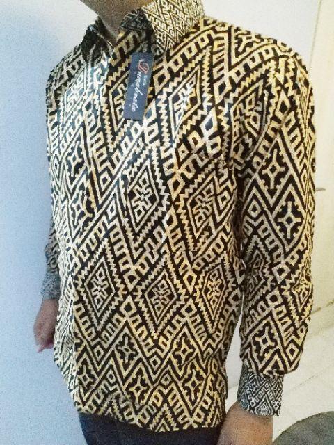 Danabrata Lengan Panjang Kemeja Batik Pria Regular Size M L Xxl Halus Dan Adem