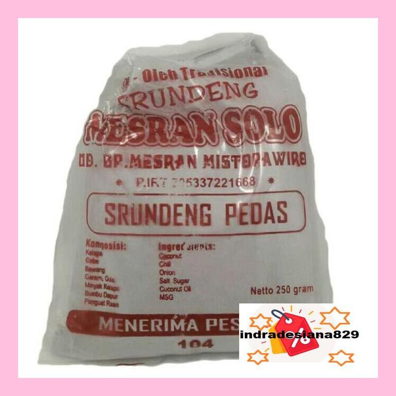 

T4Tkind Serundeng Pedas Terlaris Mesran 250Gr Sotydr4