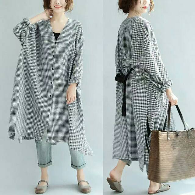 Zanzea kemeja tunik import over size