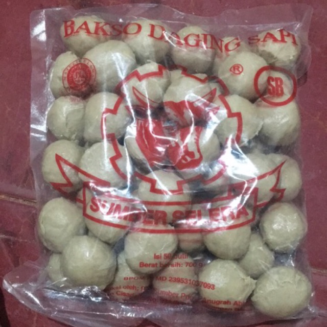 Jual Bakso Sapi Sumber Selera Sb 50pcs 25pcs Bakso Kebun Jeruk