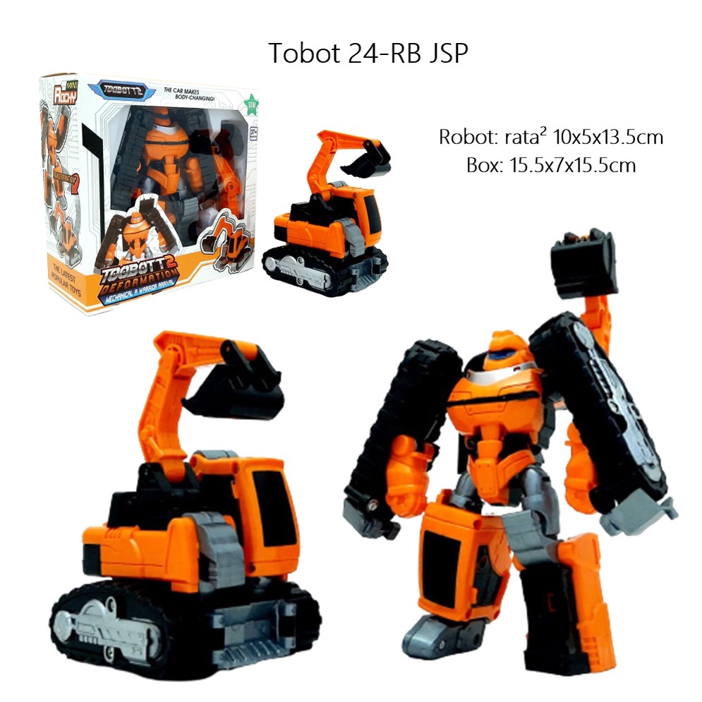 Mainan Robot Anak Tobot Tobot 24-RB JSP