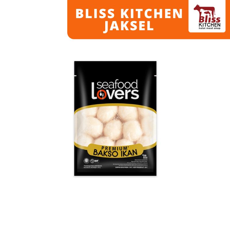 

Bakso Ikan Premium Seafood Lovers / Fish Ball Premium 250gr